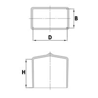 Dompeldoppen PVC - platstaal en rechthoekigdrawing_1