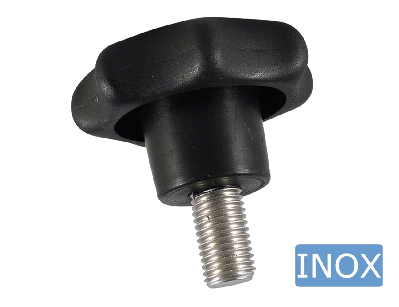 Sterknop PP – DIN6336 - uitwendige RVS draad