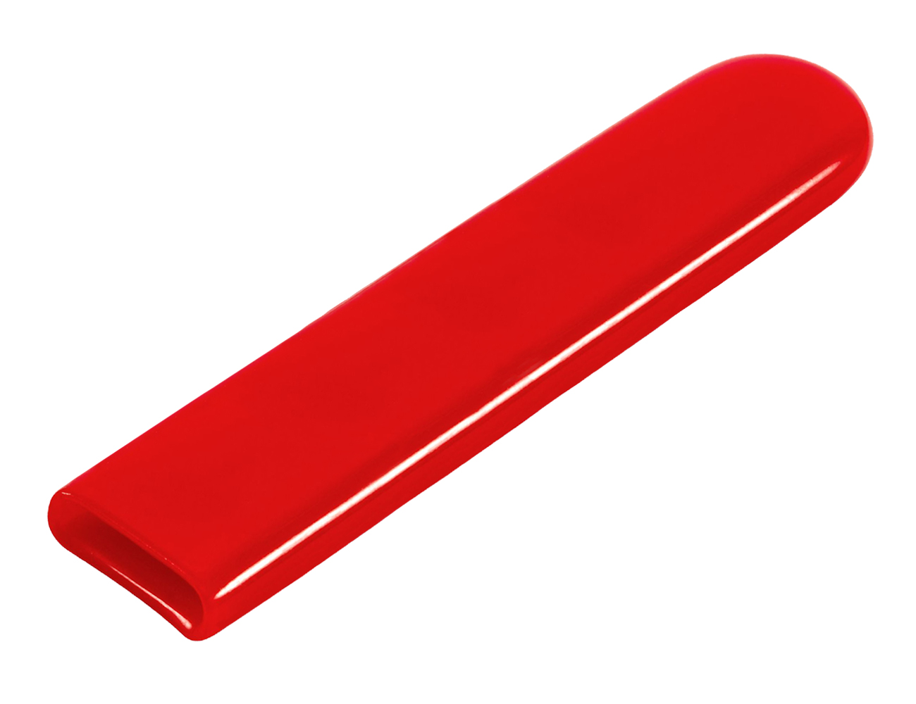 Handvat platstaf - PVC - dompelkwaliteit - afgerond