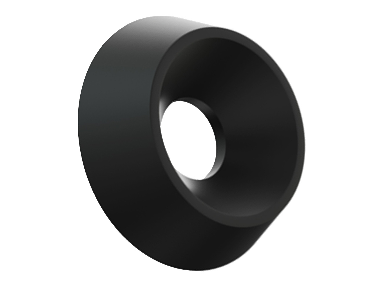 Kraalring gesloten 90° verzonken PA M3 9.2 X 1.9 - Naturel