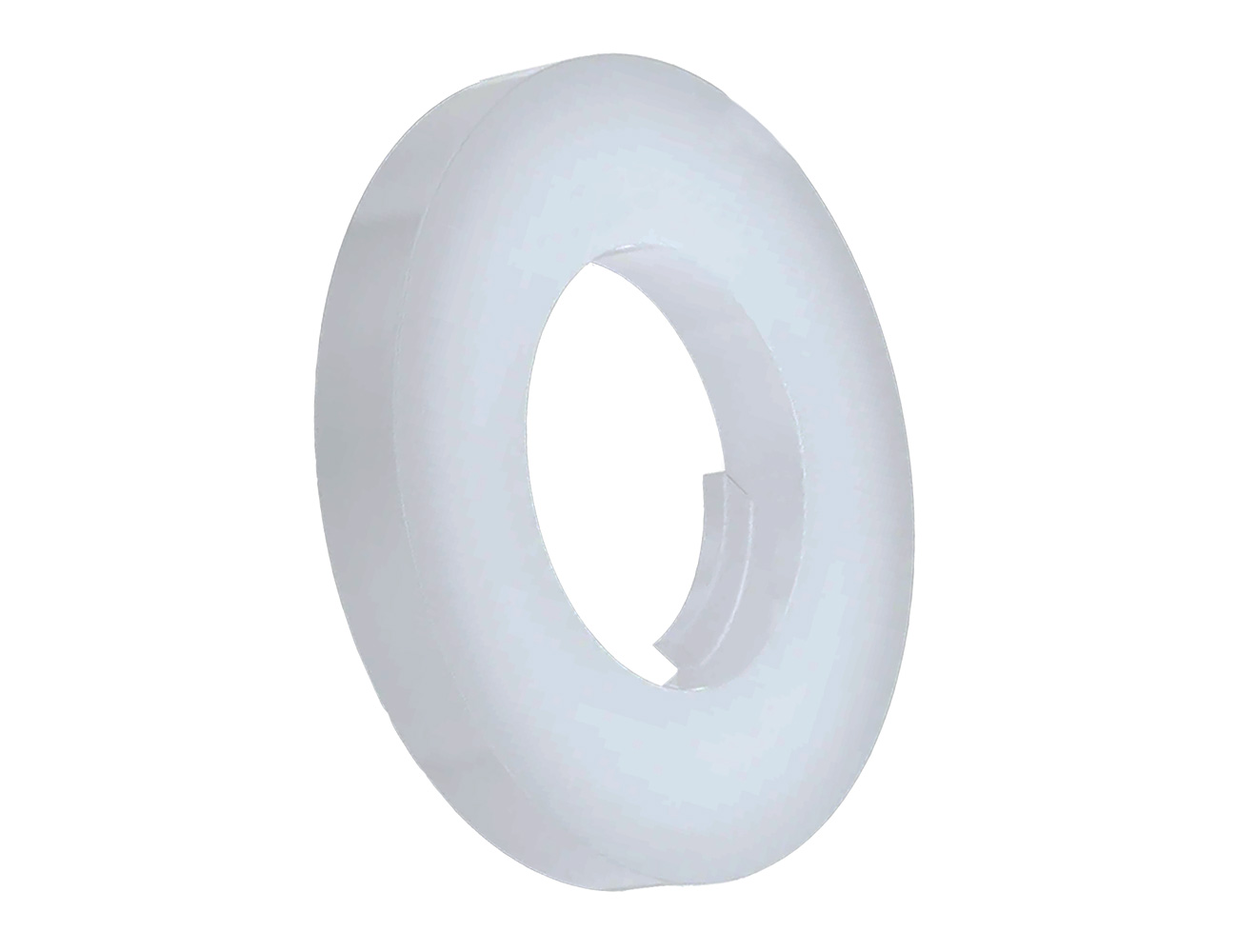 Anti verlies ring met 2 lippen PA M3 6 X 2.5 - Naturel