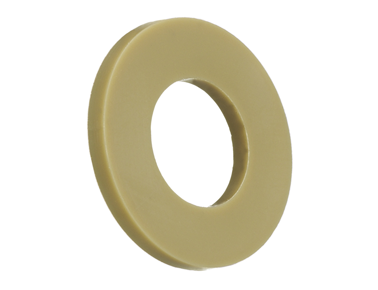 Sluitringen PEEK DIN 125 M4 9 X 0.6 X 4.3 - Bruin