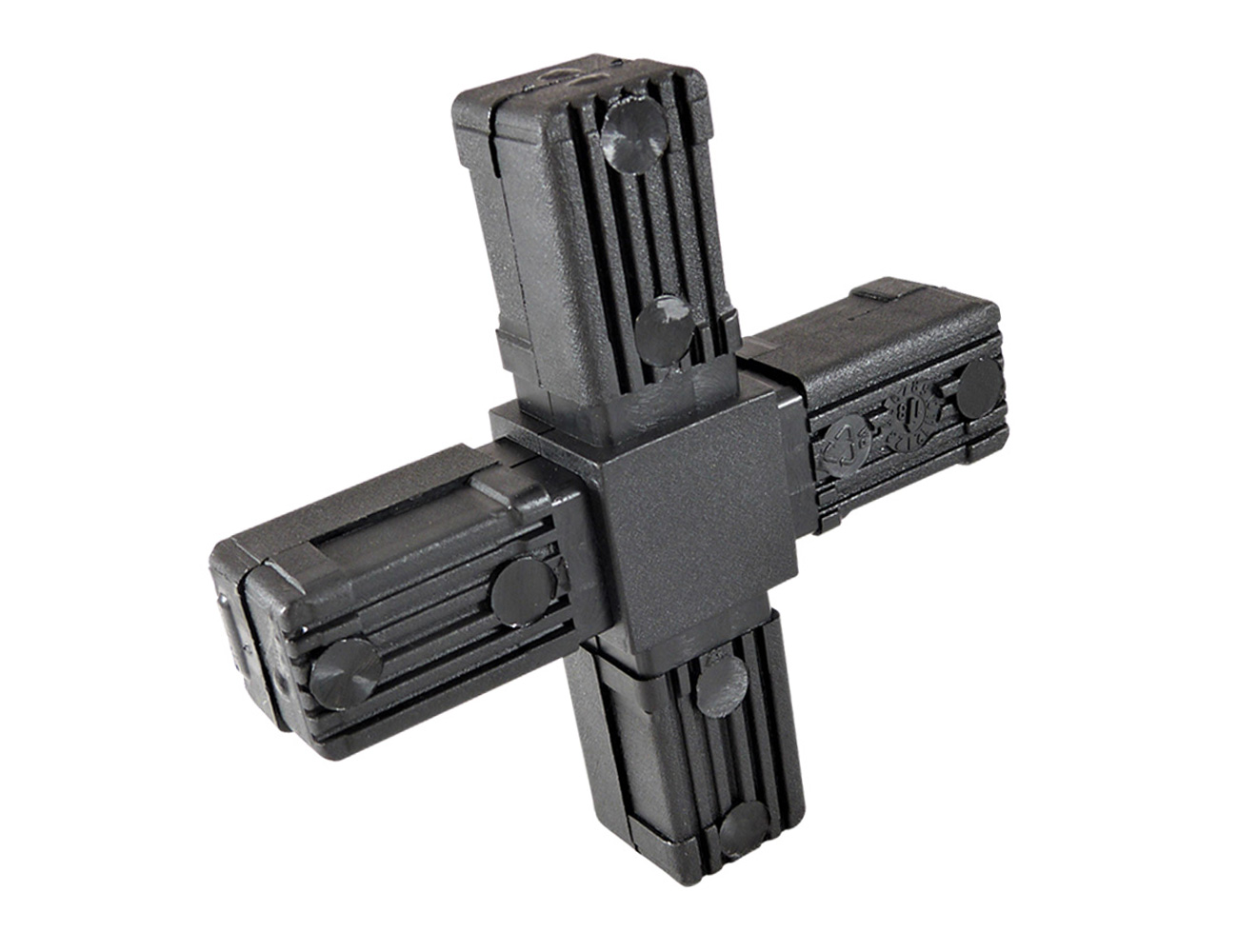 Buisverbinders 2-delig 2D4 - Kruis