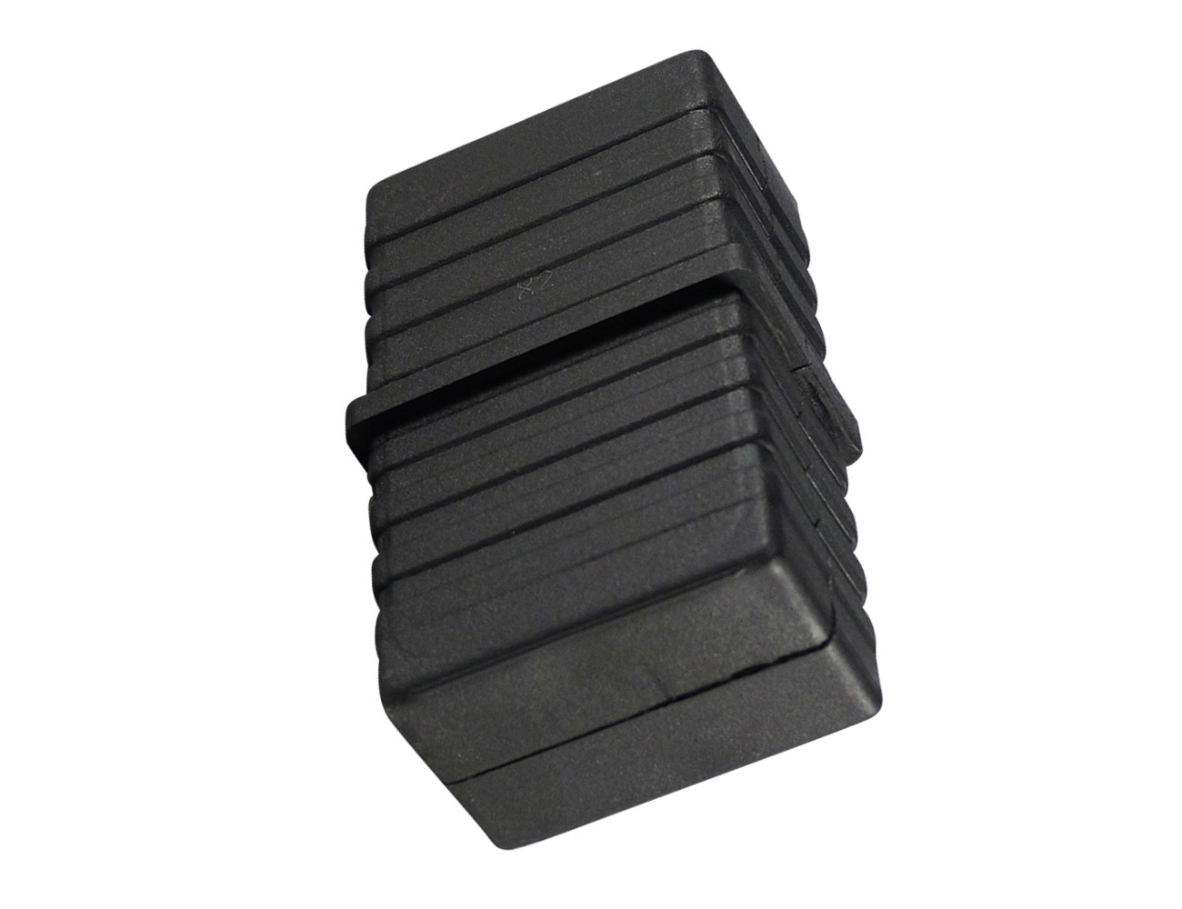 Buisverbinders 2-delig 1D2 – rechthoekige koker