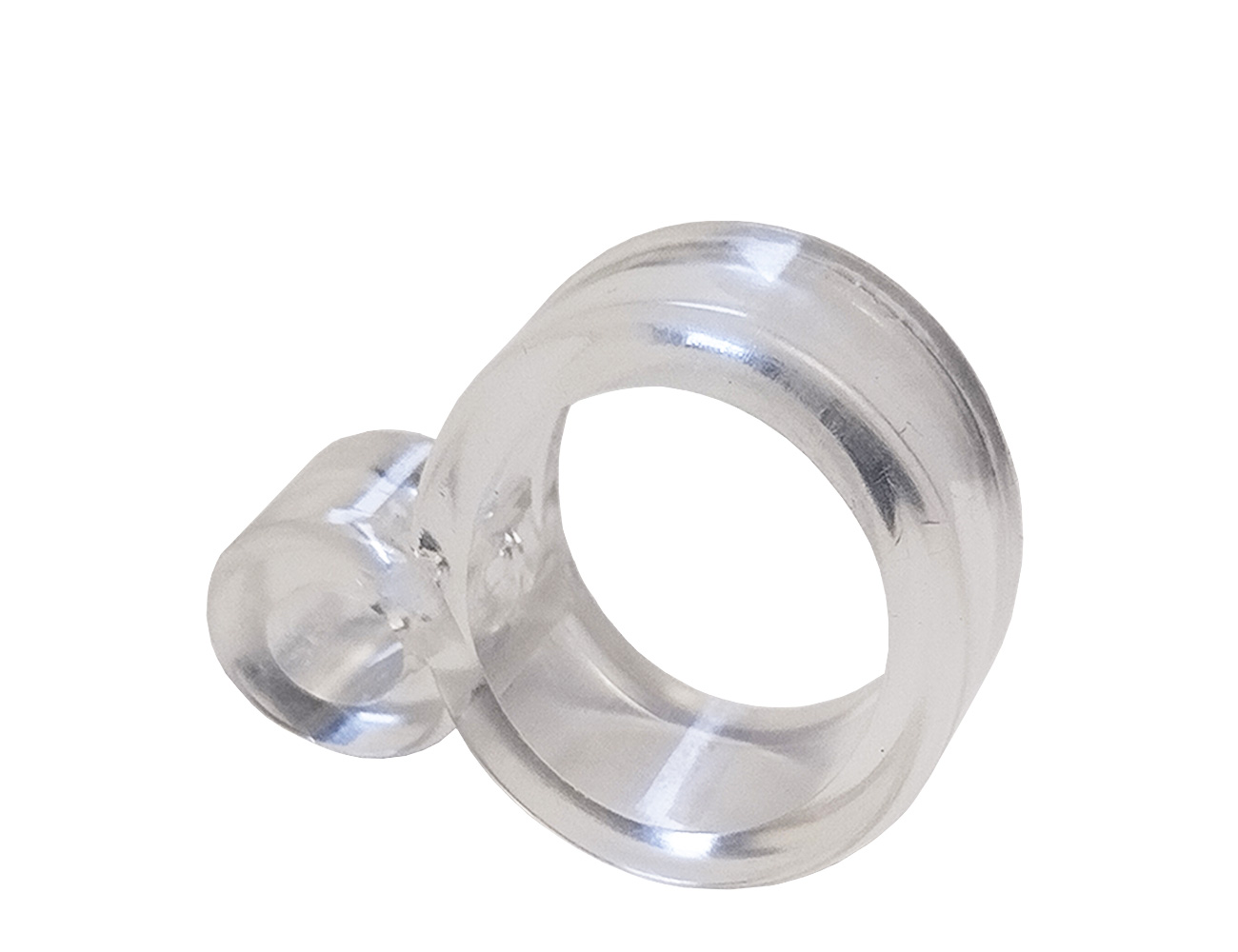 Deurklink bescherming - grote 17.2mm ring en bumperring - Transparant