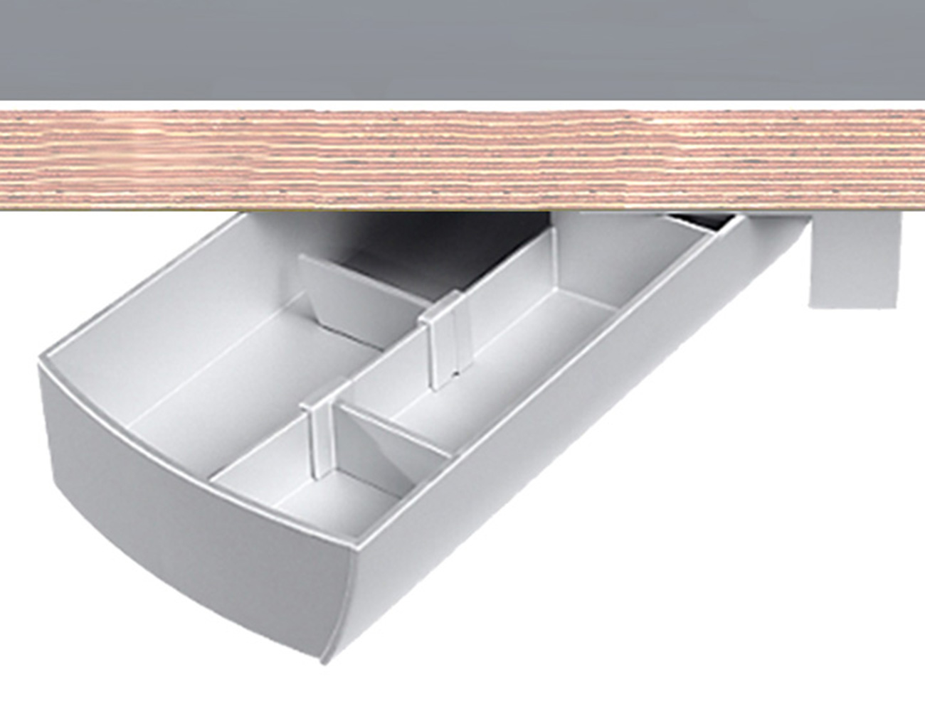 Pennenlade zwenkbaar 90°
