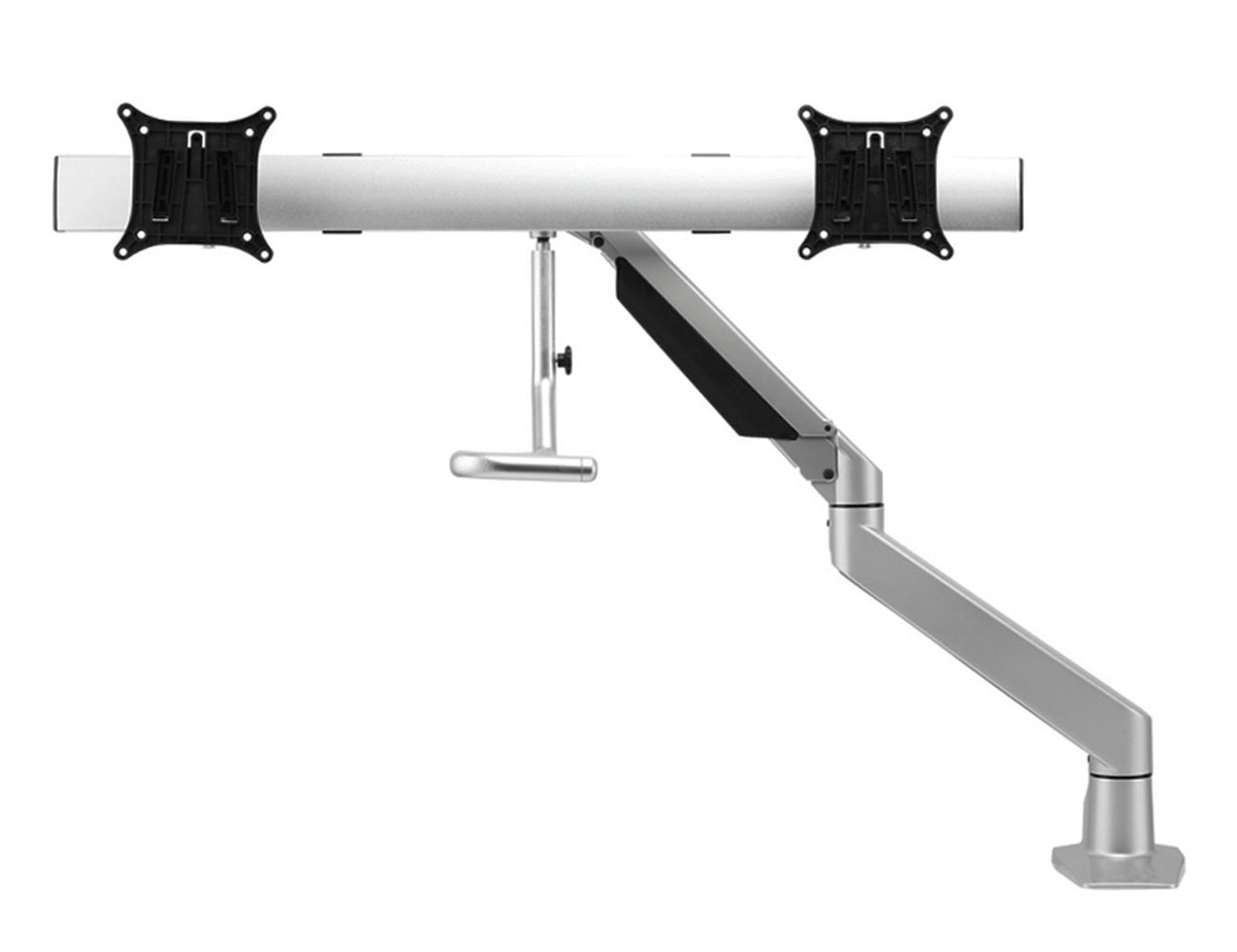 Monitorarm Damian – SET - gasveer arm 2-10kg + crossbar  – 2 scherm