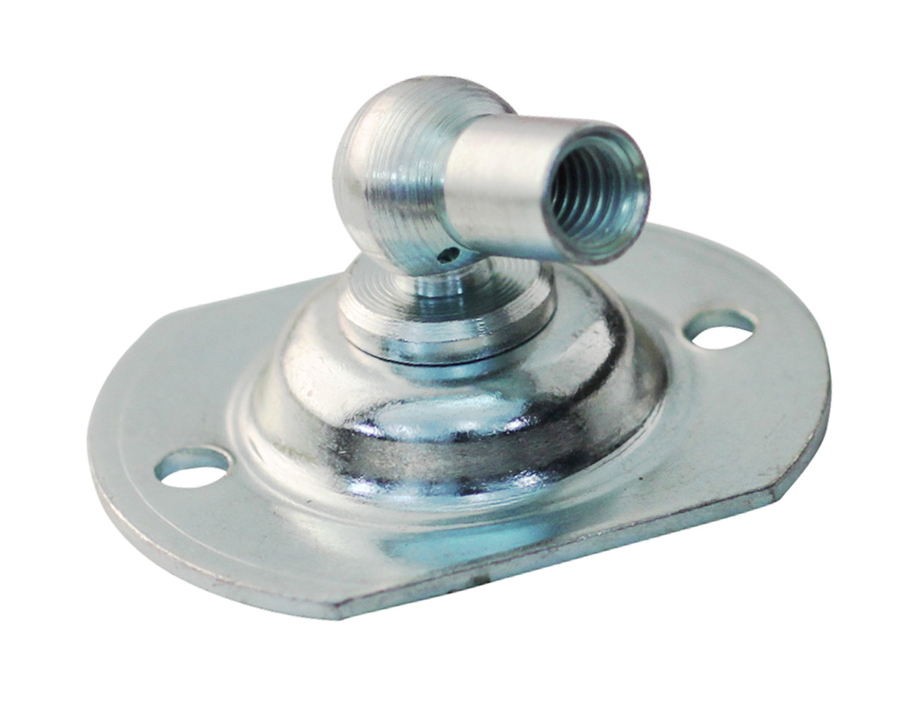 Bevestigingsplaat met kogelgewricht