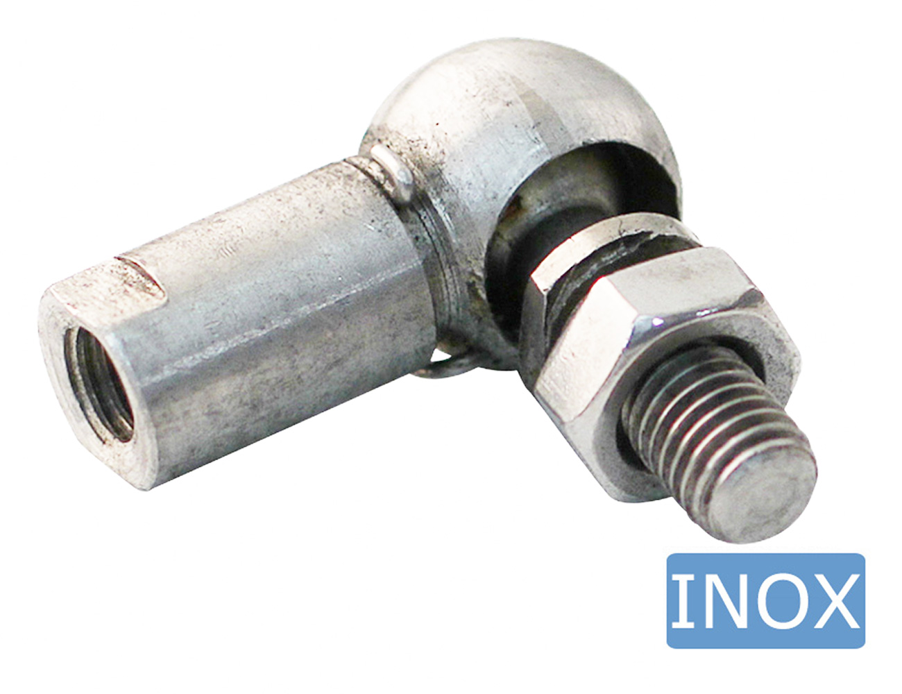 Kogelgewricht radiaal - RVS