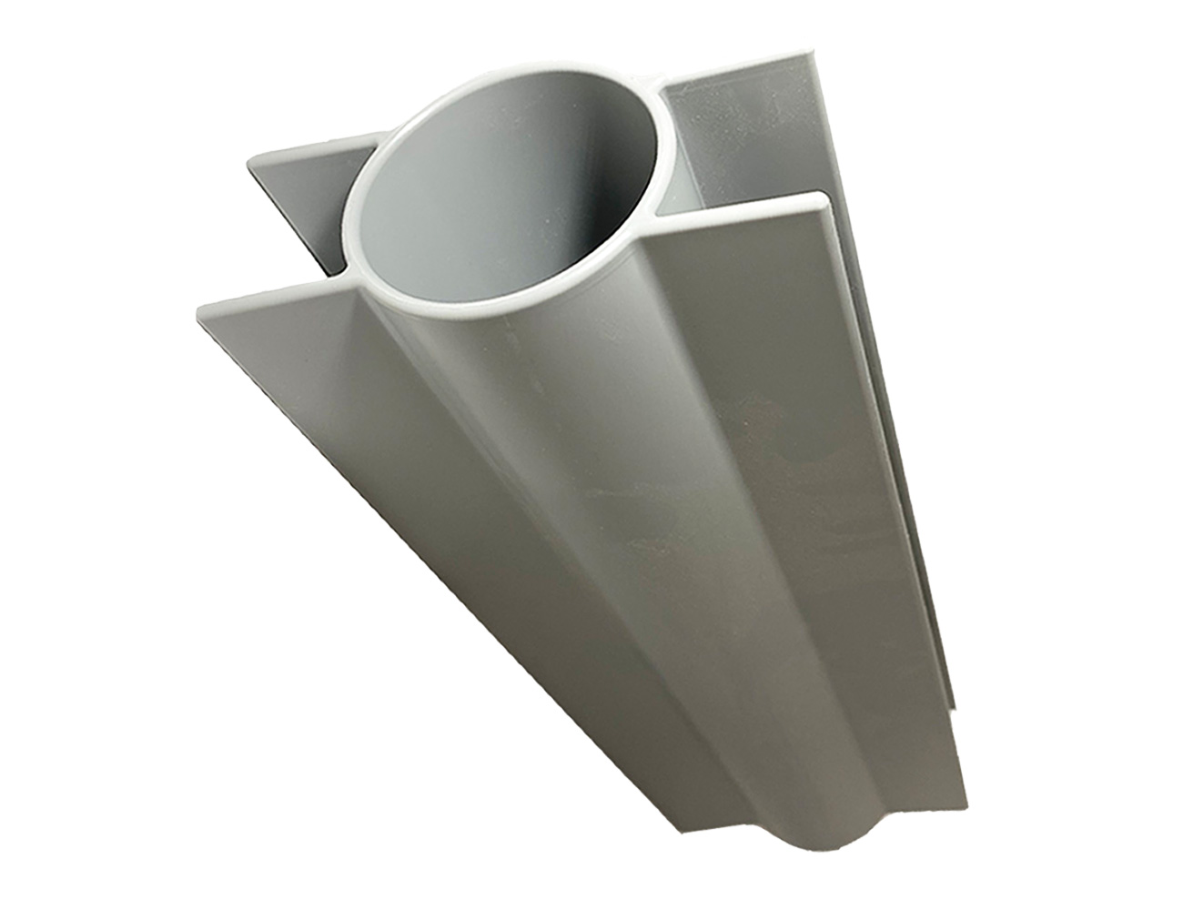Betonplaathouder - ronde paal