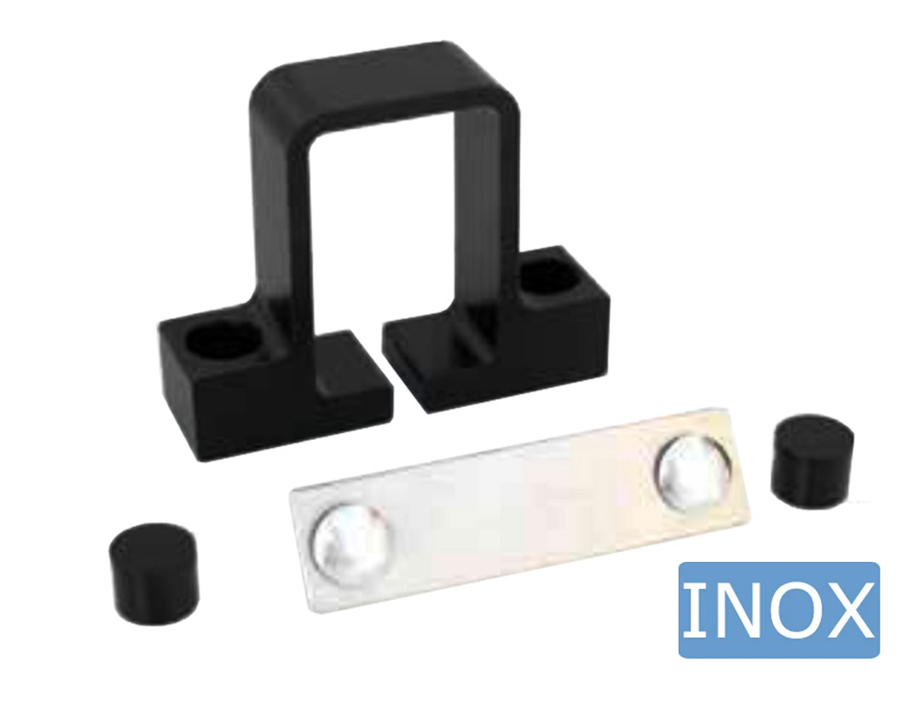 Kunststof beugel met RVS sluiting - 2