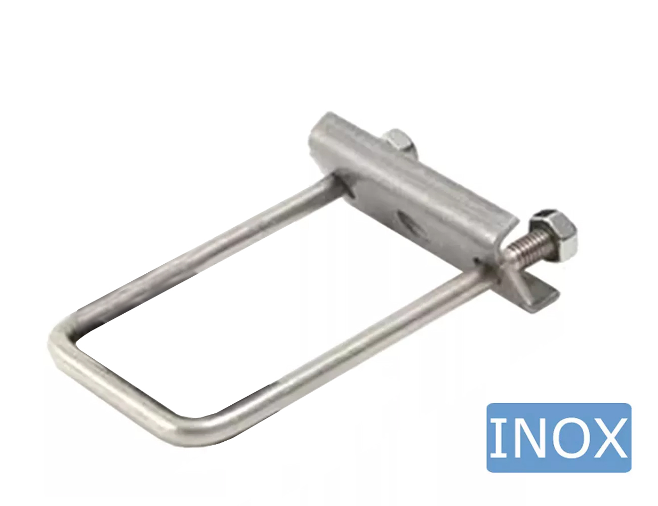 Stropbeugel model 4 - 60x40mm - M6 - RVS