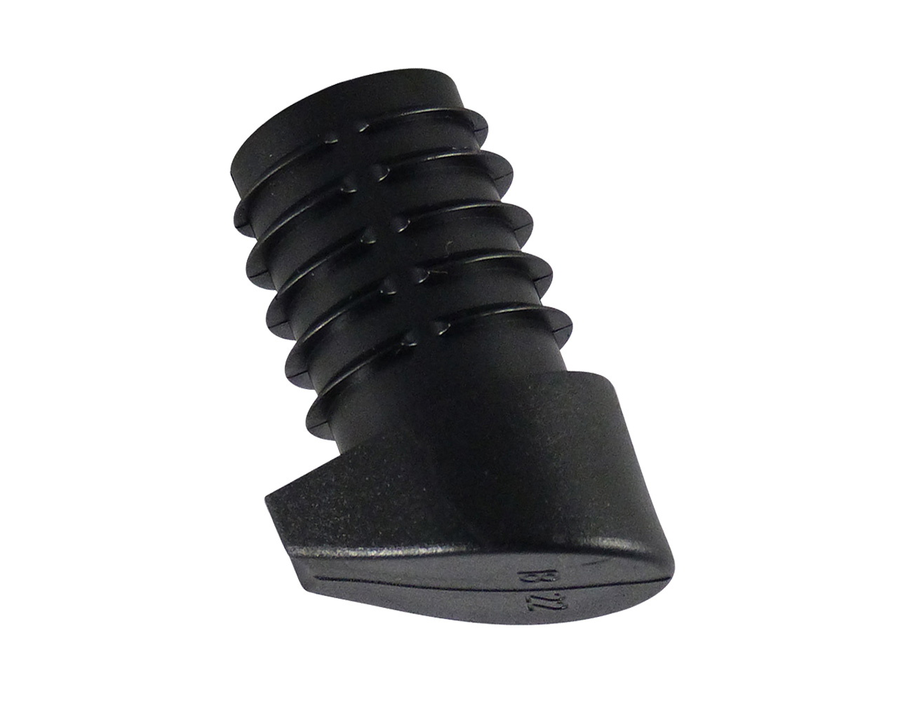 Insteekdoppen rond schuine voet met stapelbescherming