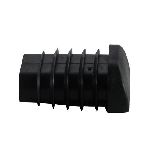 Insteekdop Ovaal Schuine Voet 30 X 15 /Vilt Zwart Insteekdop Ovaal Schuine Voet 30 X 15 /Vilt Zwart