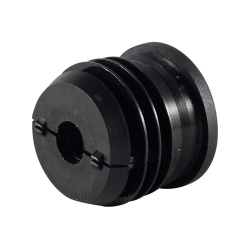 Insteekbus 30 mm met Metalen Moer M8 Zwart Insteekbus 30 mm met Metalen Moer M8 Zwart