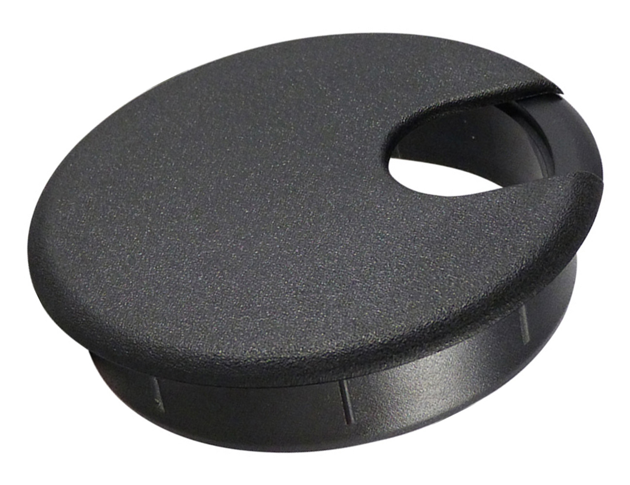 Kabeldoorvoerdoos ABS - 2 delig – rond