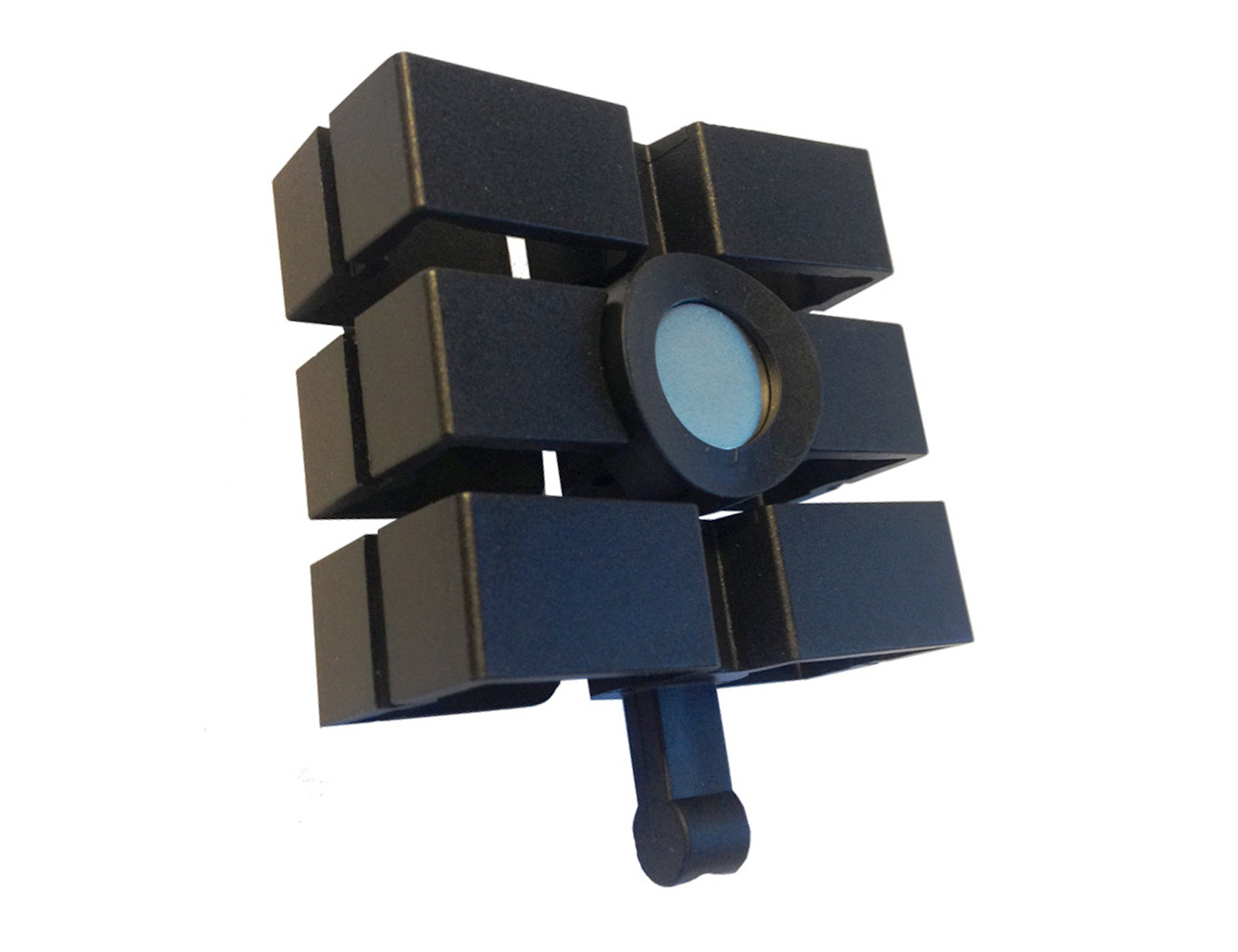 Magneetbevestiging – rechthoekig - Kuba SLIM LINE