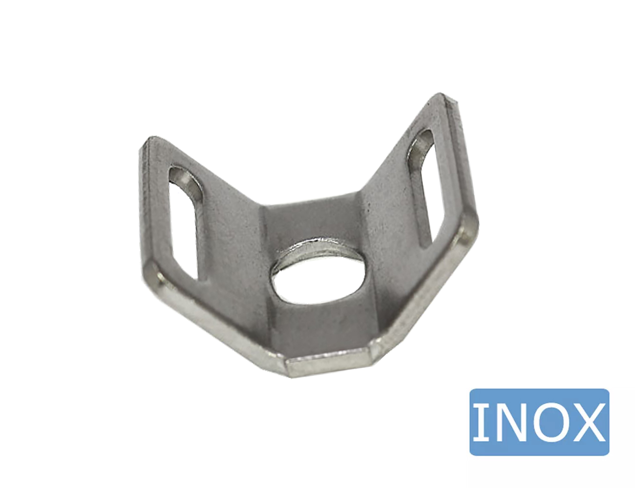 Schroefzadels voor tyraps max. 8mm - RVS 316 - boring Ø5.0mm (Per 100 Verpakt)