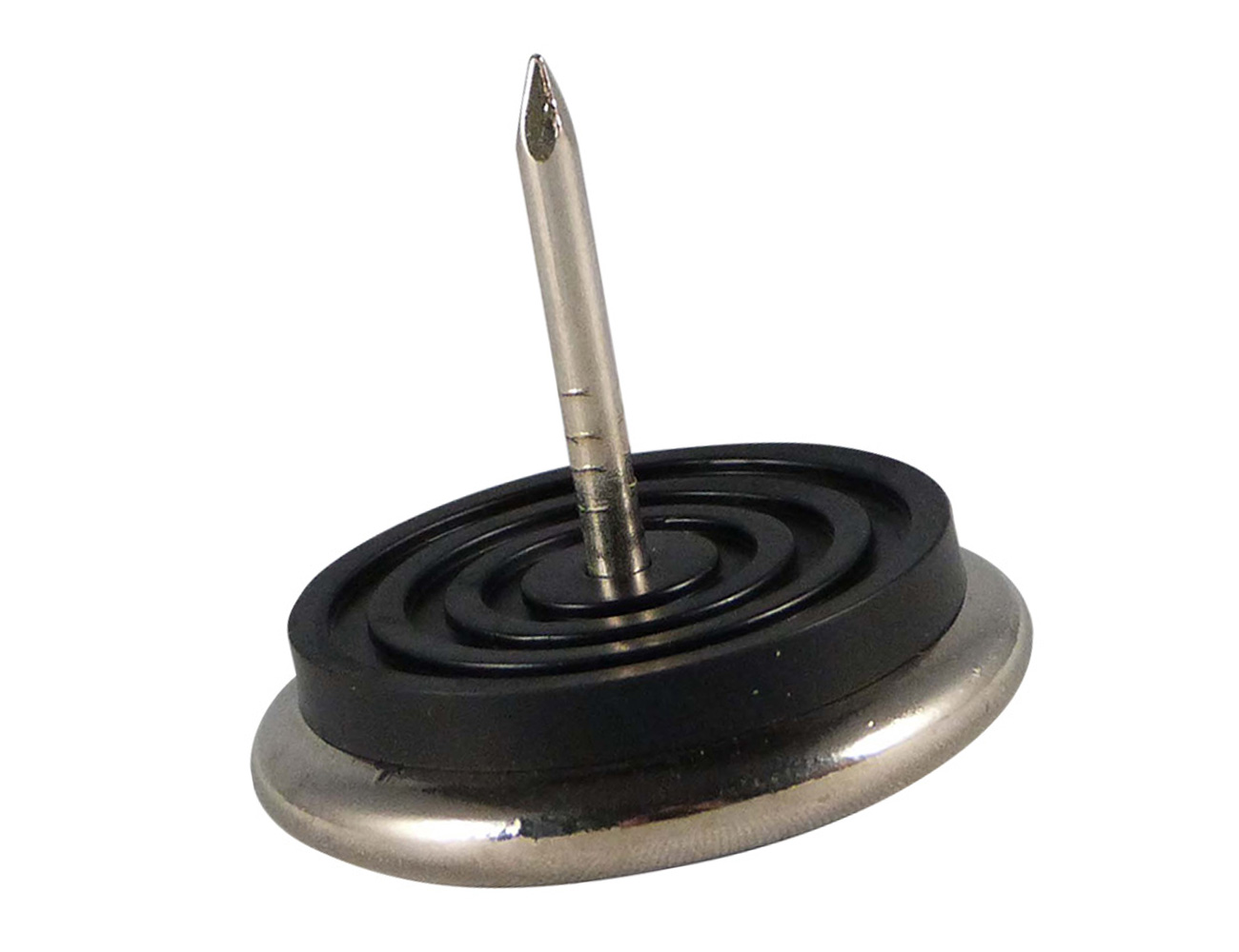 Glijnagel PVC - vernikkeld glijvlak