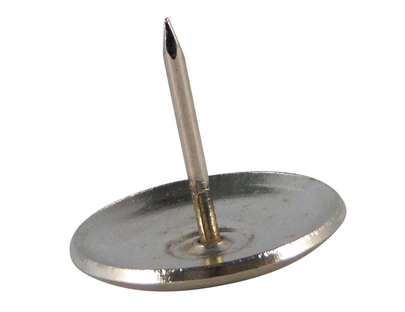 Glijnagel staal vernikkeld