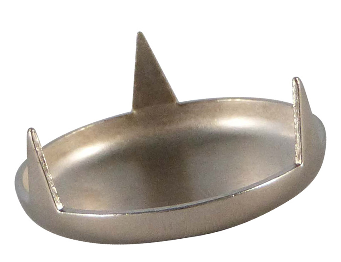 Glijnagel metaal met 3 krammen