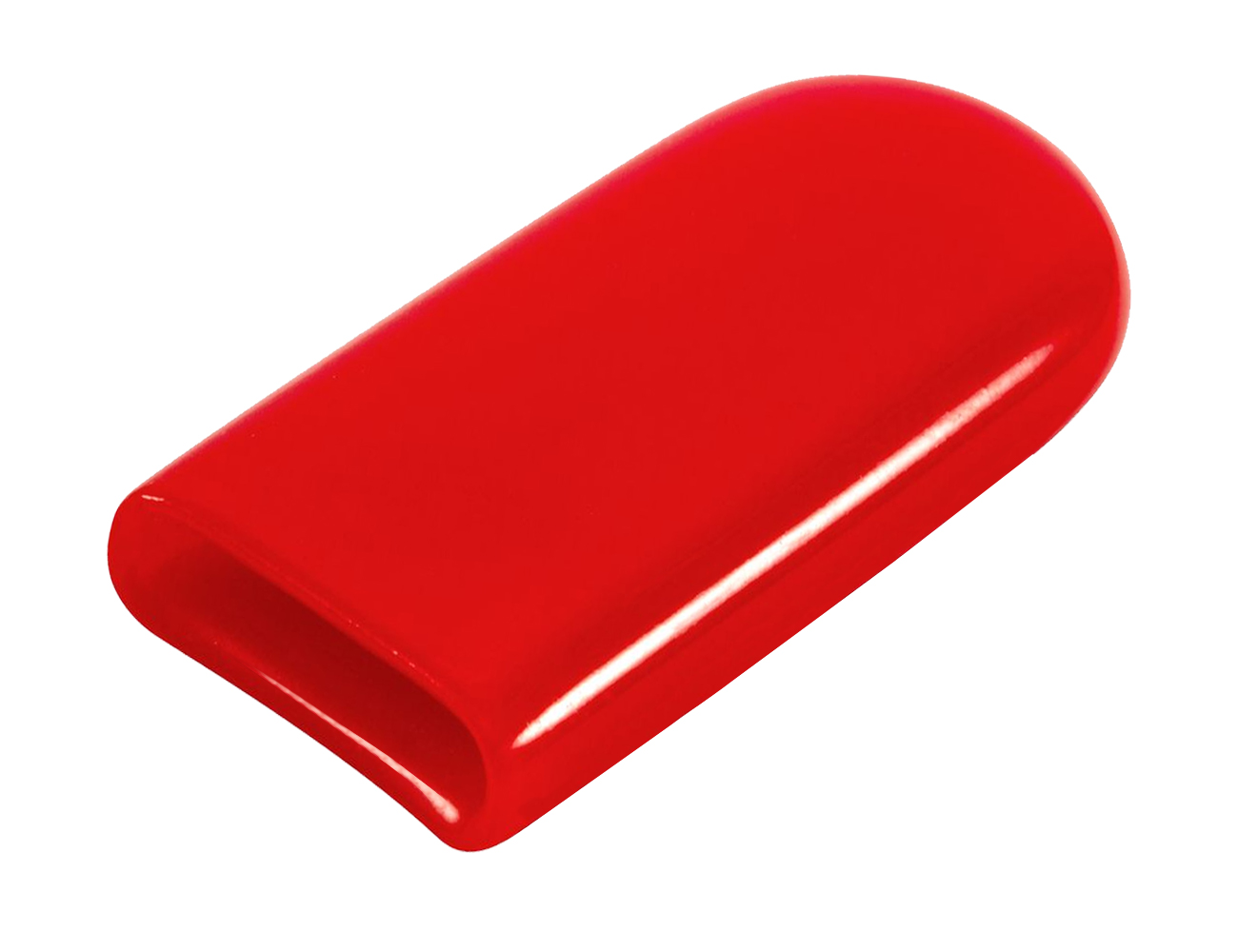 Dompeldoppen PVC - platstaal en rechthoekig - afgerond