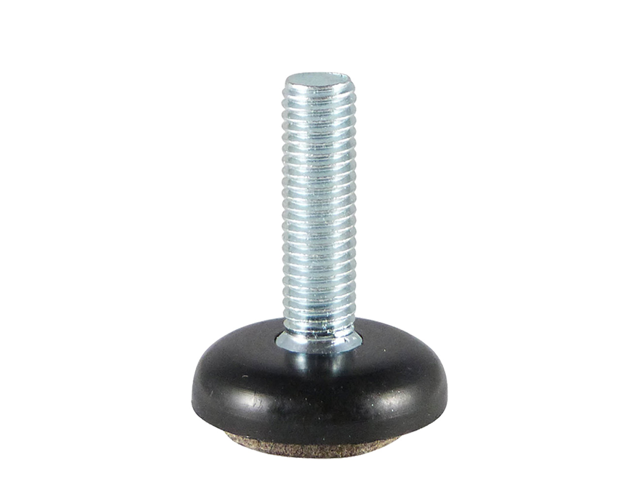 Stelvoet rond Ø34mm met ingespoten vilt