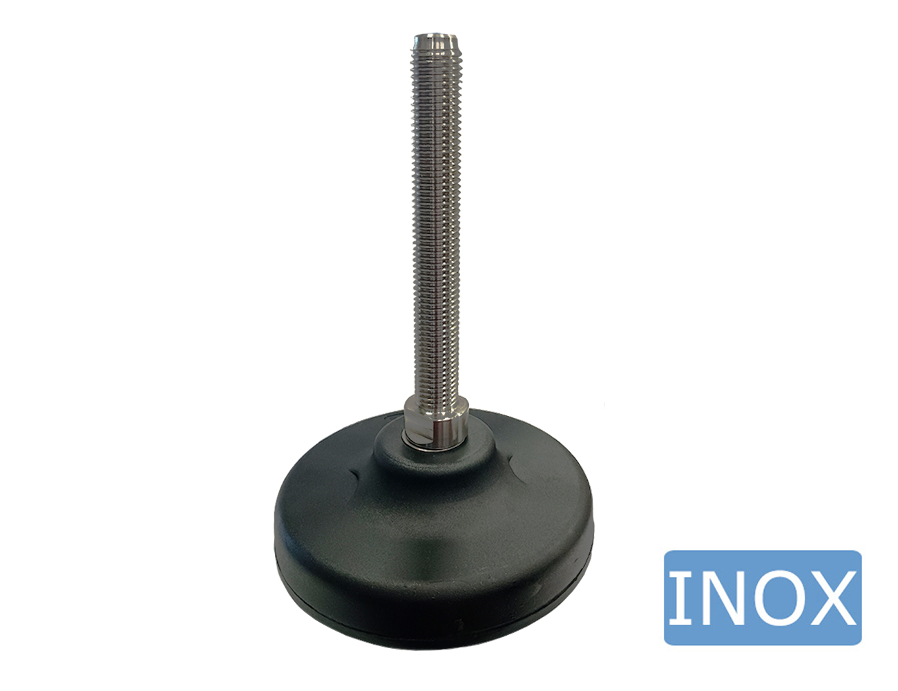 Stelvoet draaibaar zonder kogelgewricht – RVS