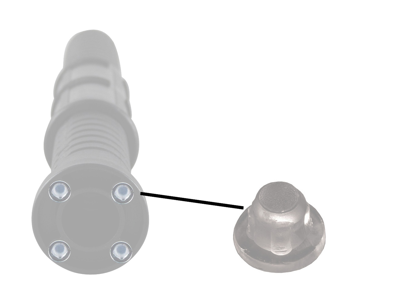 Antislipdopjes voor hoogteverstellers