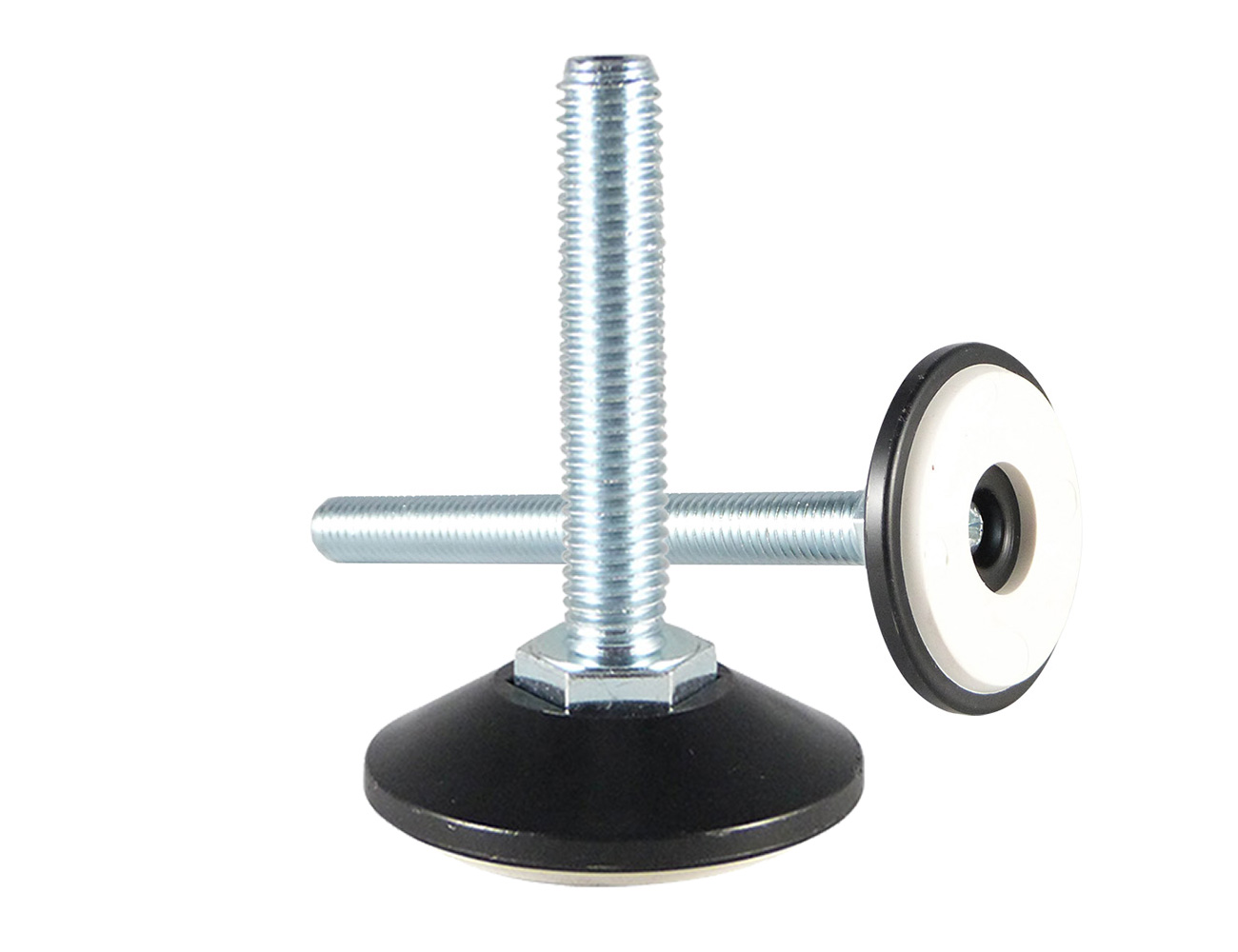 Stelvoet antislip met vaste of draaibare voet