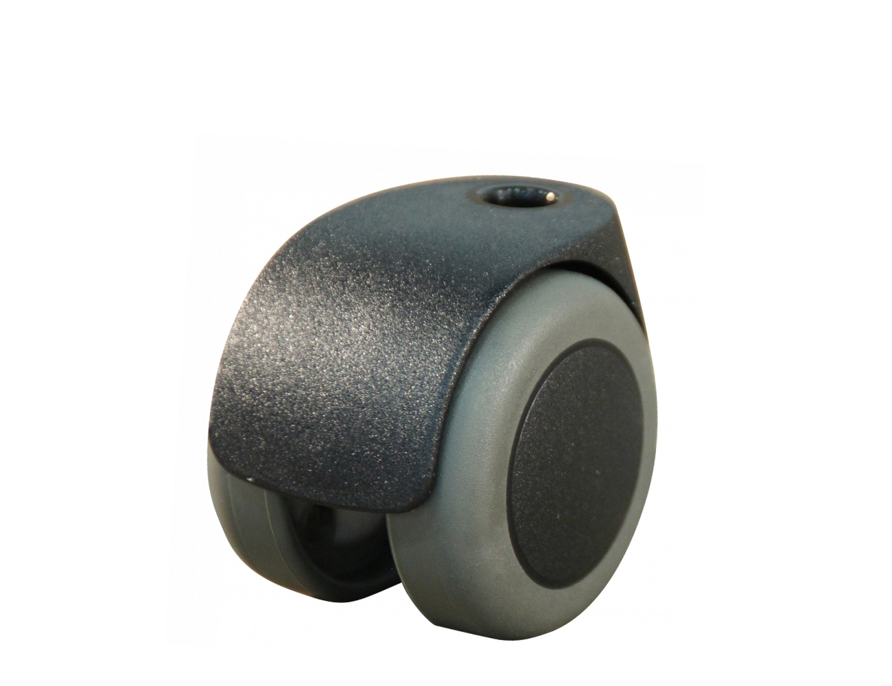 Meubelwielen Ø50mm dubbelrol met PU band