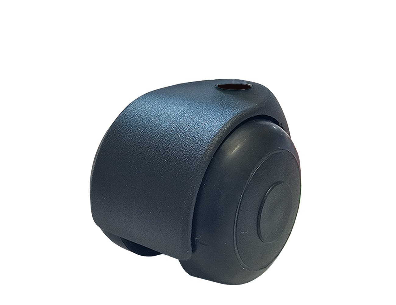 Meubelwielen Ø50mm dubbelrol met PU band