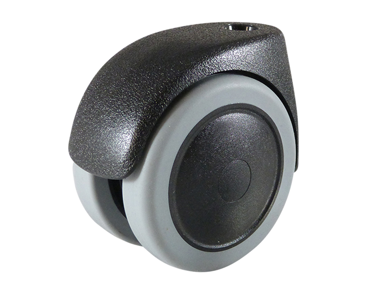 Meubelwielen Ø75mm dubbelrol met PU band
