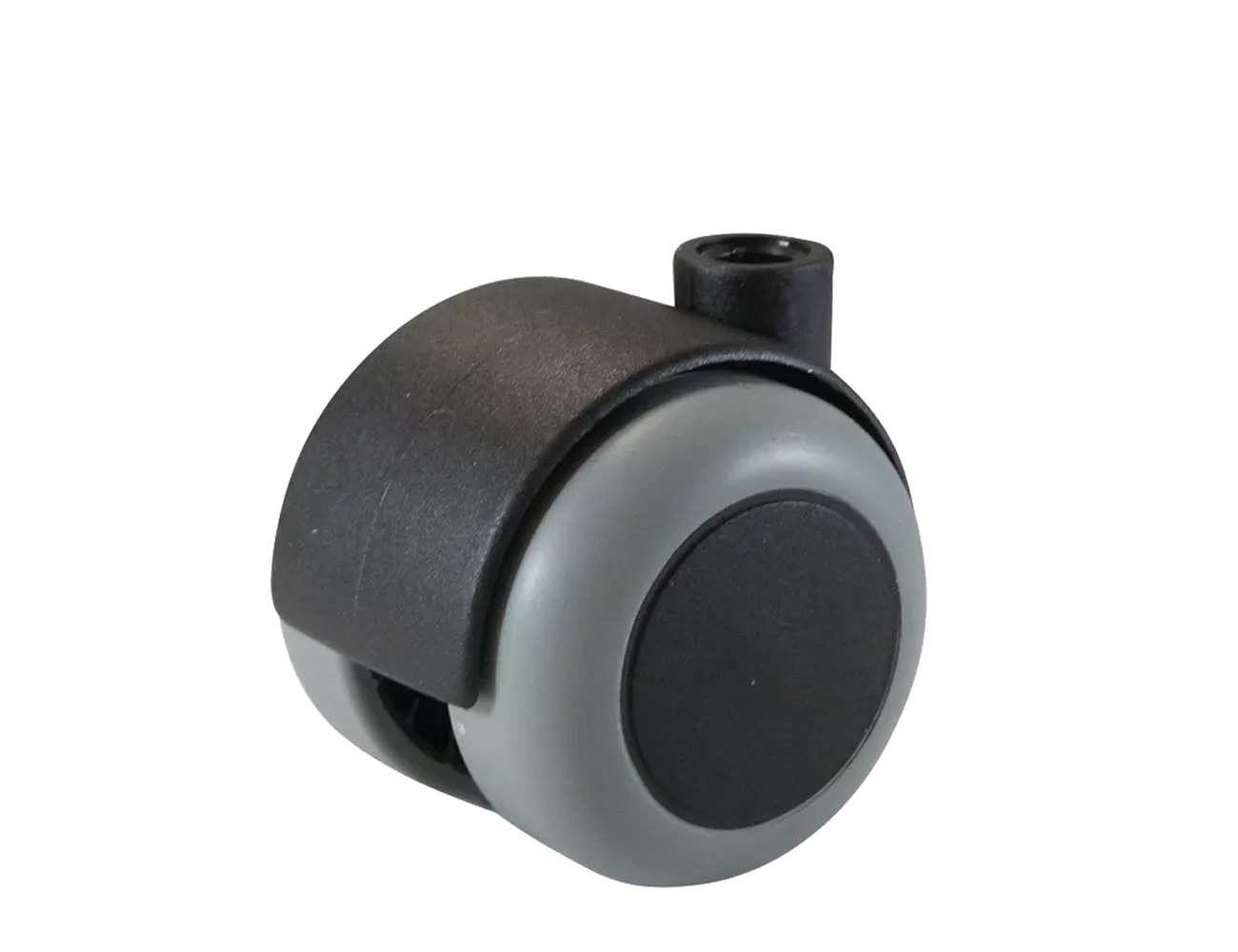 Meubelwielen Ø50mm dubbelrol met PU band
