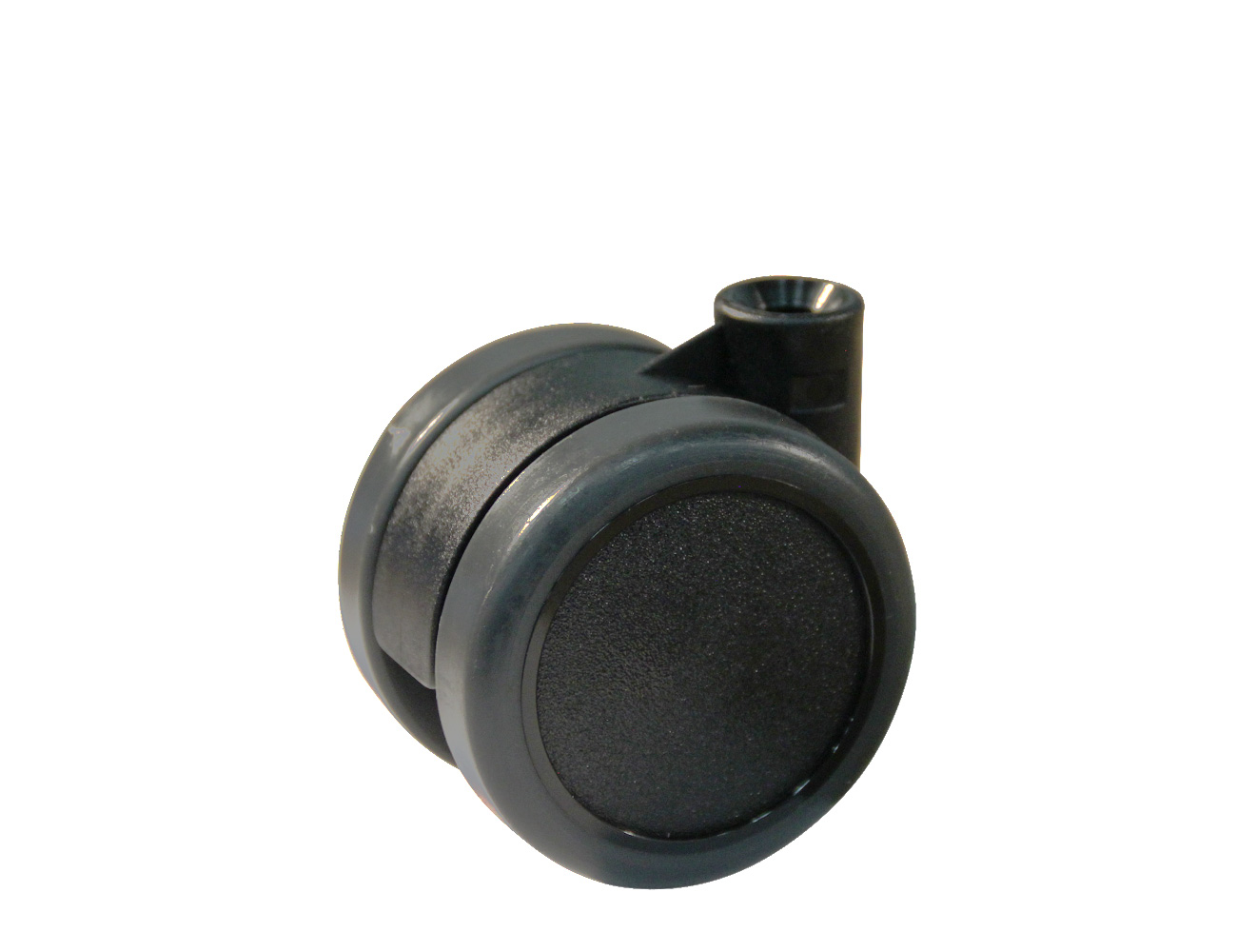 Meubelwielen Ø50mm dubbelrol met PU band