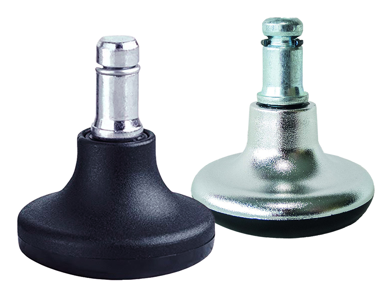 Bureaustoel glijders - klokvormig