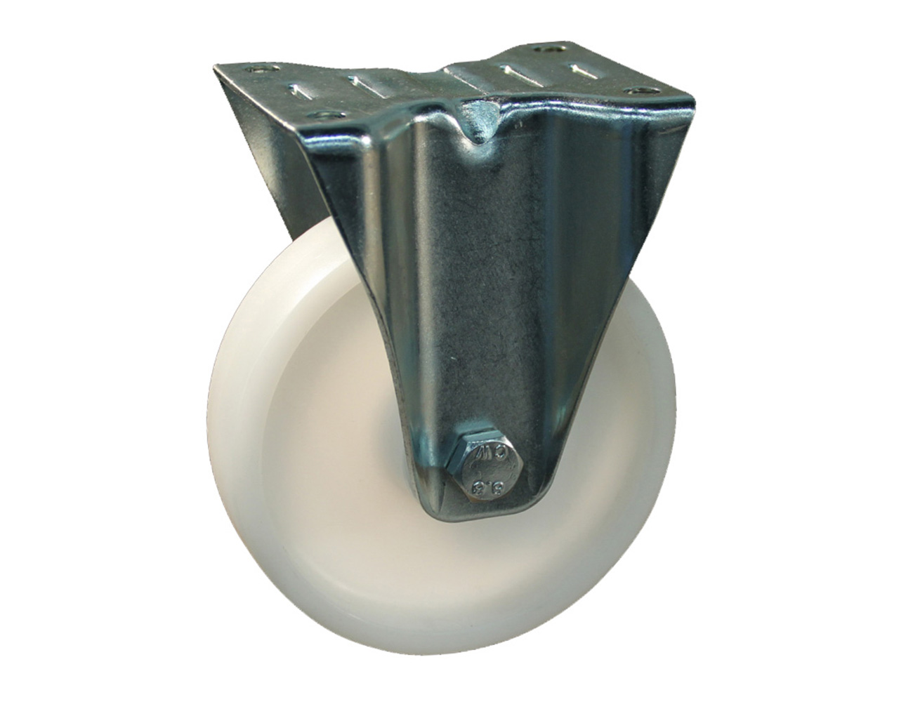 Bokwiel – plaat - polyamide wiel
